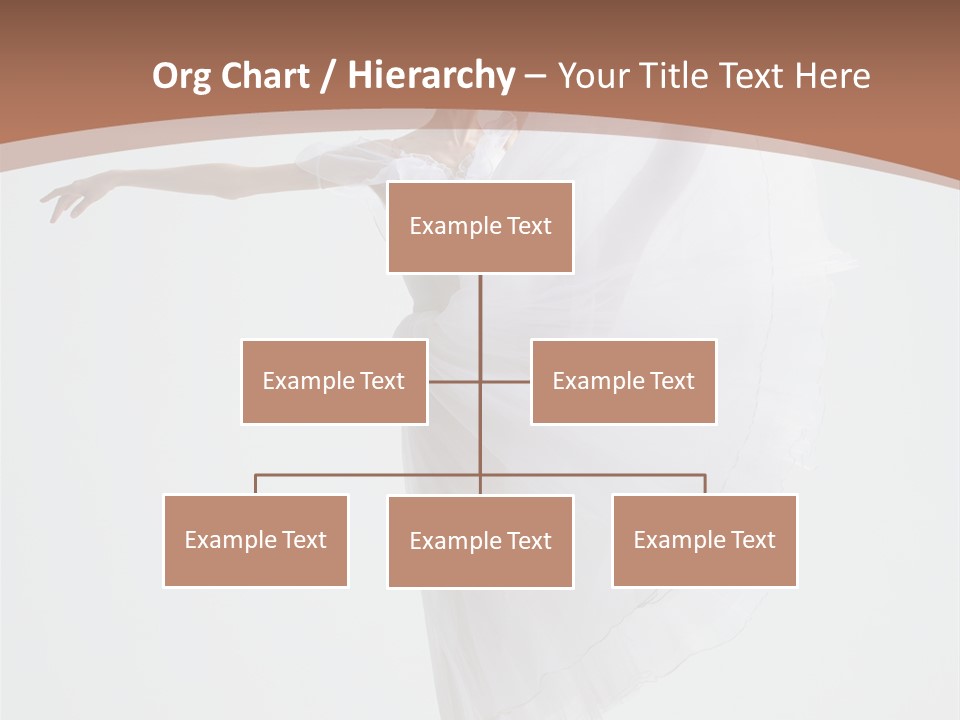 Female Traditional Ballerina PowerPoint Template