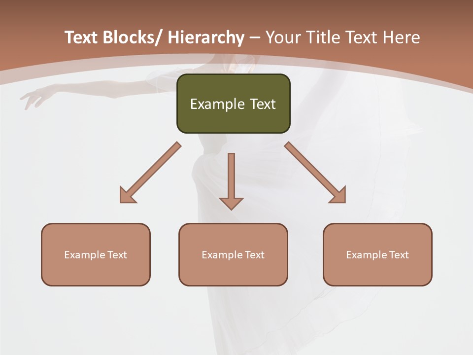 Female Traditional Ballerina PowerPoint Template