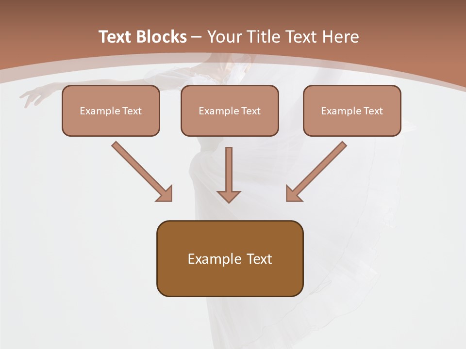 Female Traditional Ballerina PowerPoint Template