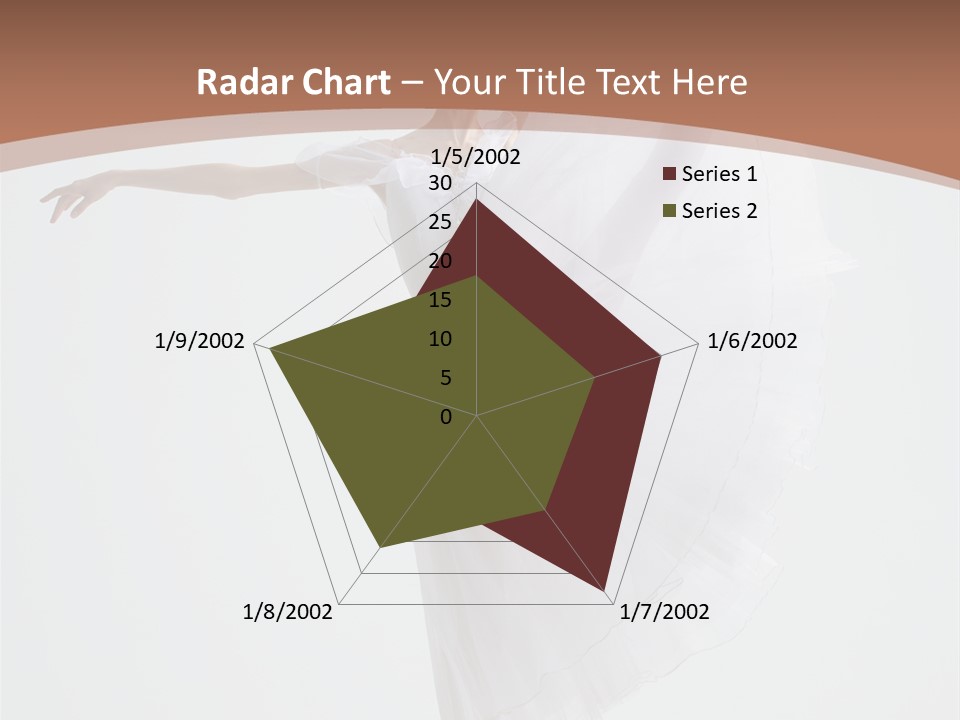 Female Traditional Ballerina PowerPoint Template