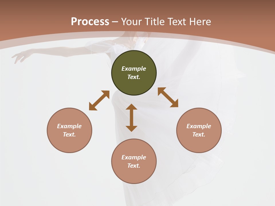 Female Traditional Ballerina PowerPoint Template