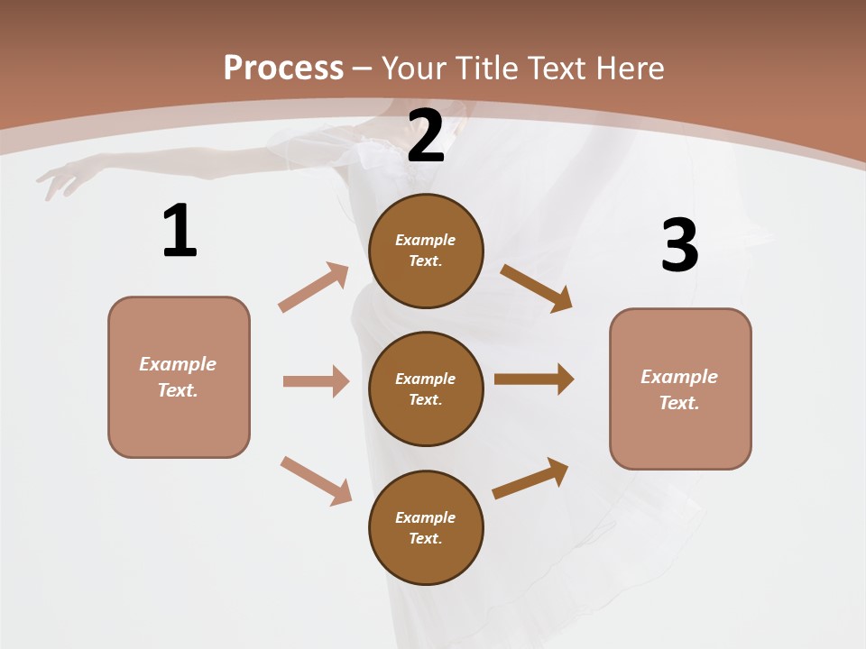 Female Traditional Ballerina PowerPoint Template