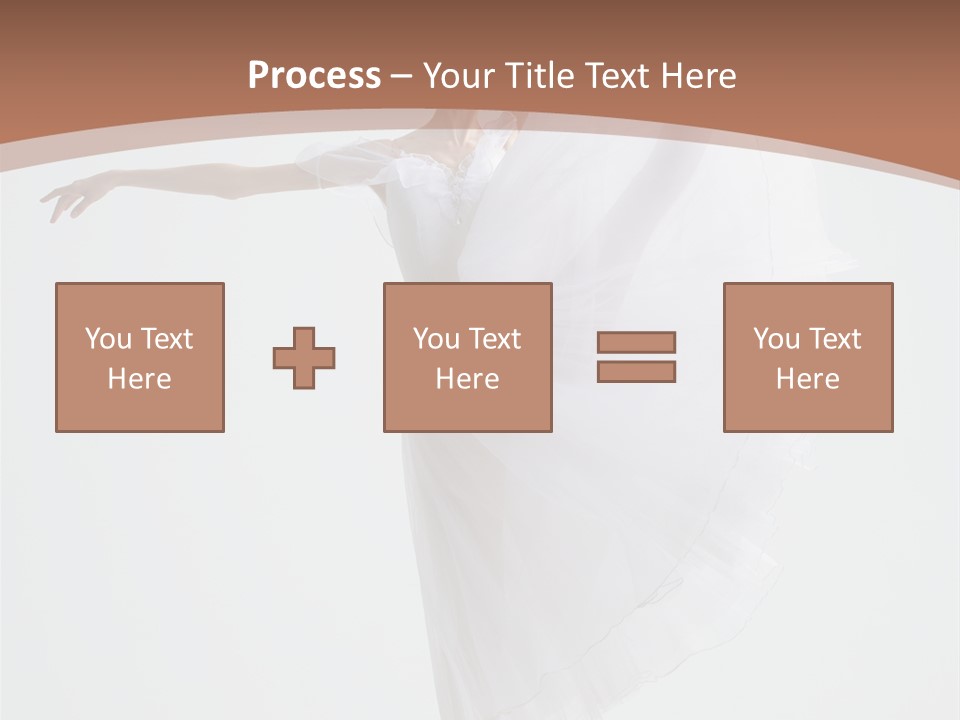 Female Traditional Ballerina PowerPoint Template