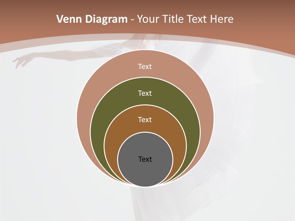 Female Traditional Ballerina PowerPoint Template