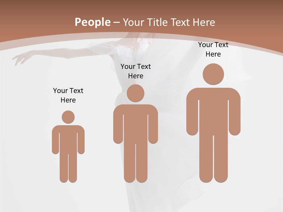 Female Traditional Ballerina PowerPoint Template