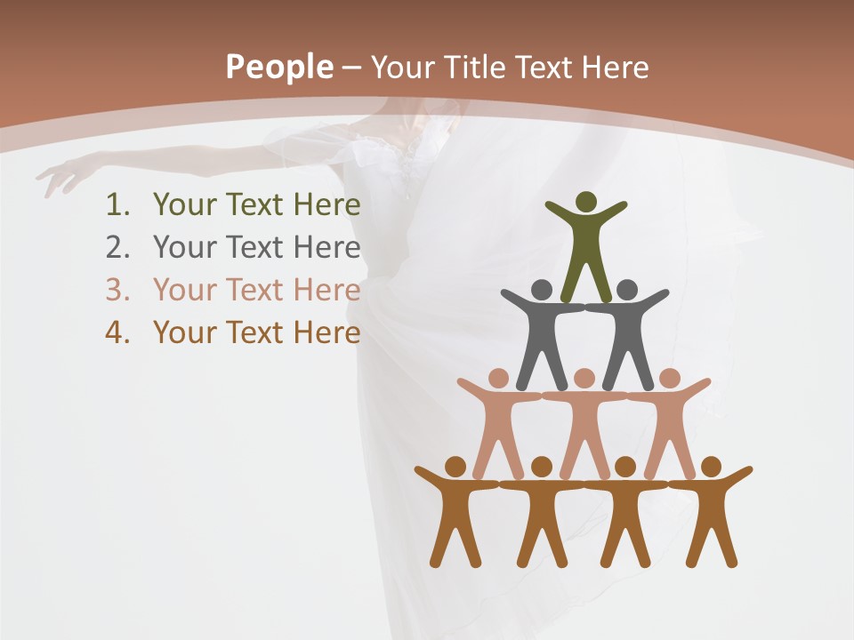 Female Traditional Ballerina PowerPoint Template