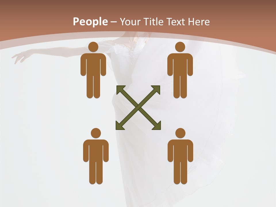 Female Traditional Ballerina PowerPoint Template