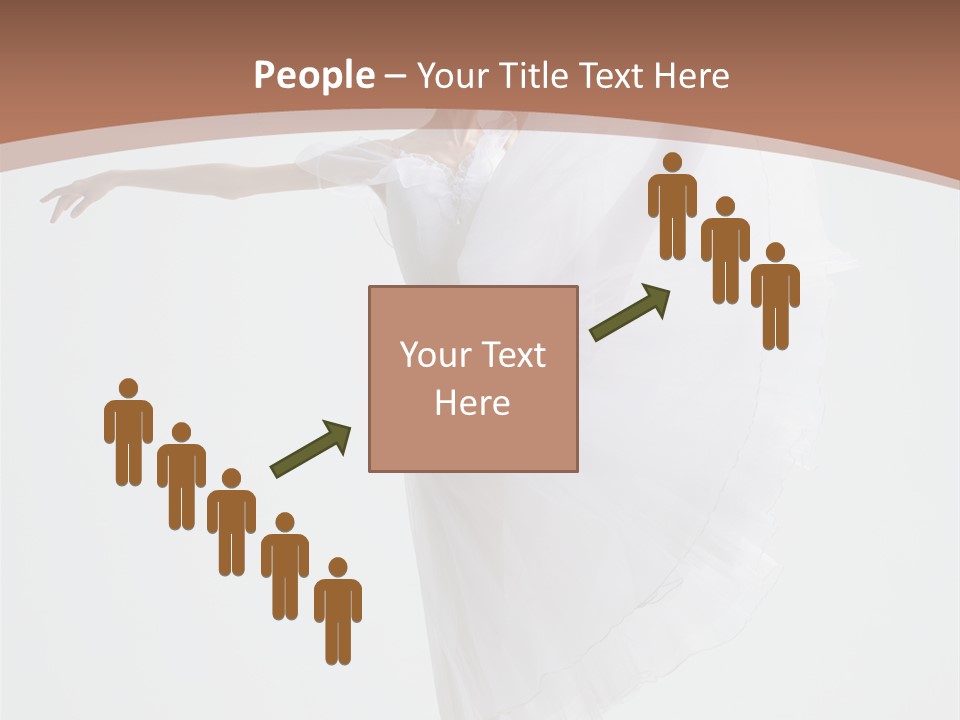 Female Traditional Ballerina PowerPoint Template