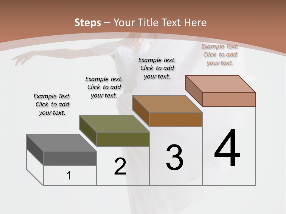 Female Traditional Ballerina PowerPoint Template