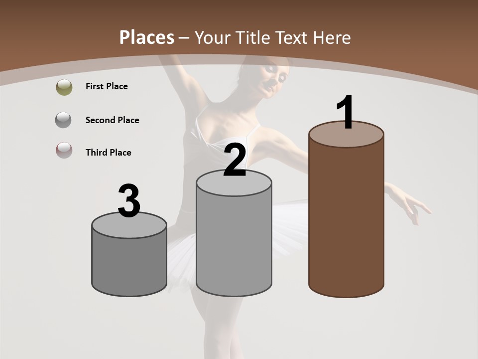 Vertical Traditional Ballet PowerPoint Template