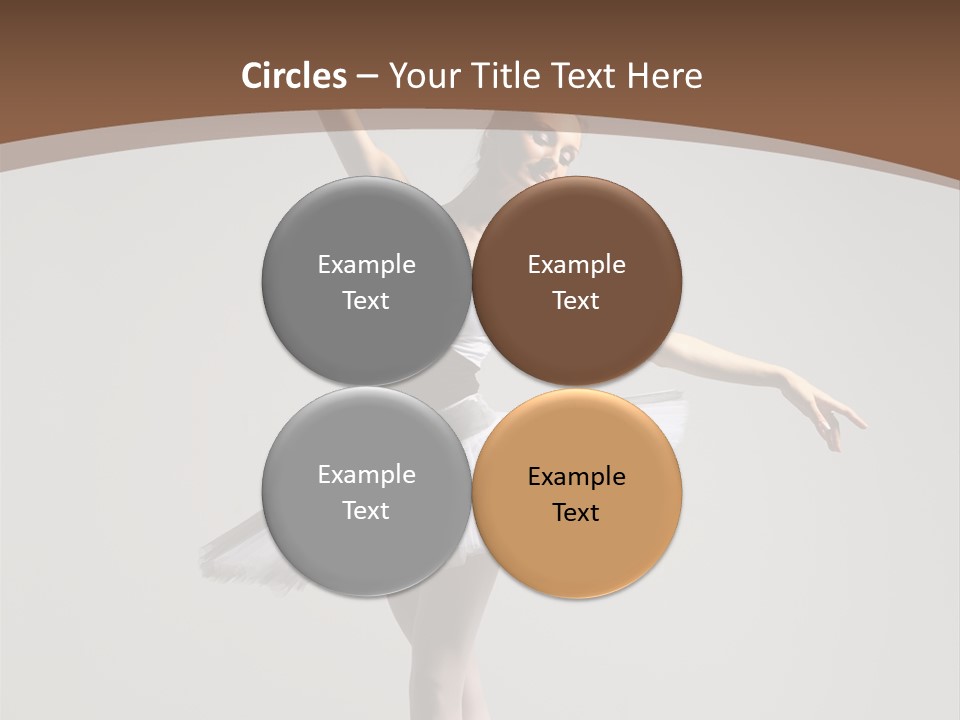 Vertical Traditional Ballet PowerPoint Template