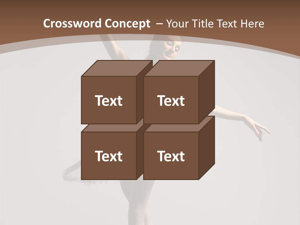 Vertical Traditional Ballet PowerPoint Template