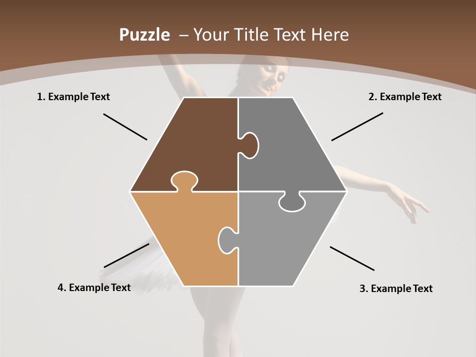 Vertical Traditional Ballet PowerPoint Template