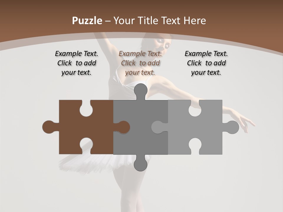 Vertical Traditional Ballet PowerPoint Template