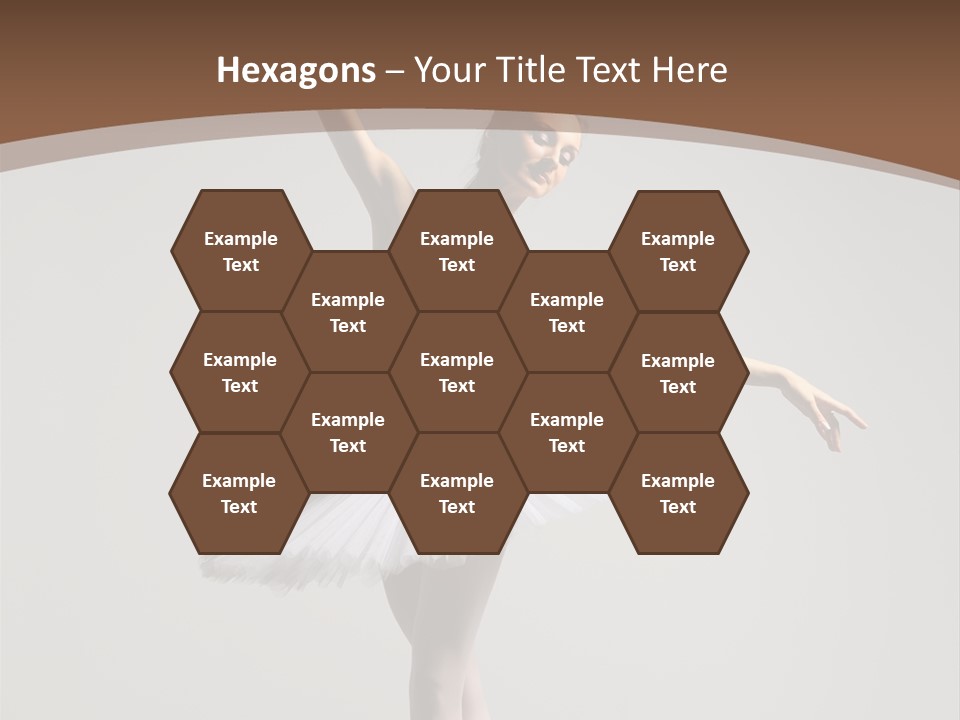 Vertical Traditional Ballet PowerPoint Template