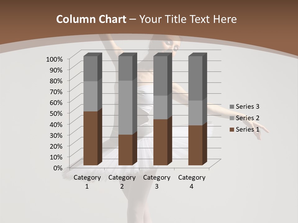 Vertical Traditional Ballet PowerPoint Template