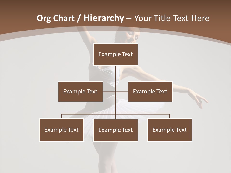 Vertical Traditional Ballet PowerPoint Template