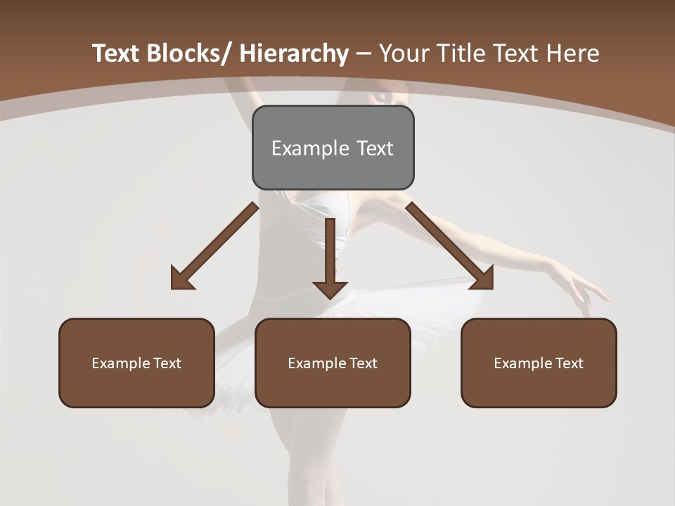 Vertical Traditional Ballet PowerPoint Template