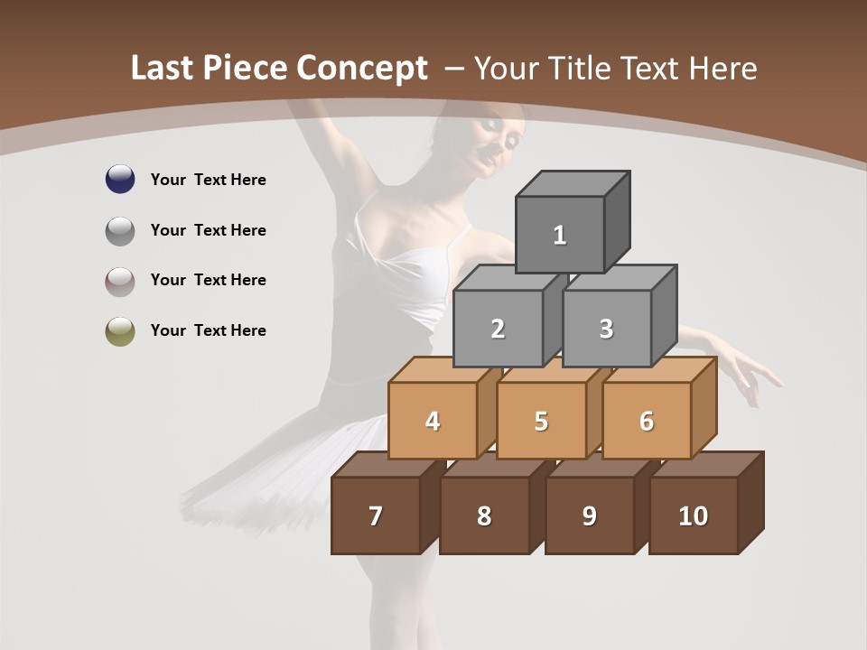 Vertical Traditional Ballet PowerPoint Template