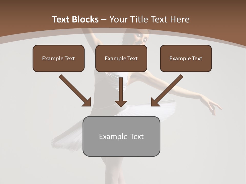 Vertical Traditional Ballet PowerPoint Template