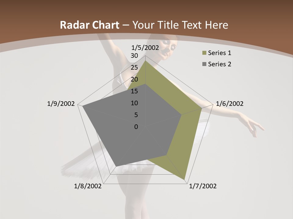 Vertical Traditional Ballet PowerPoint Template