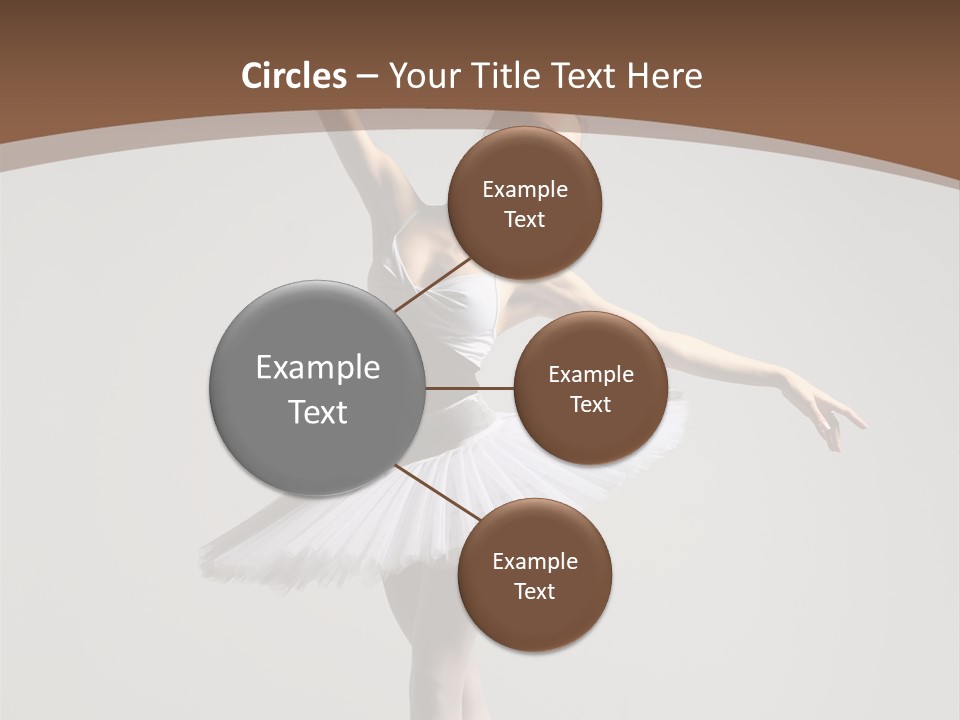Vertical Traditional Ballet PowerPoint Template