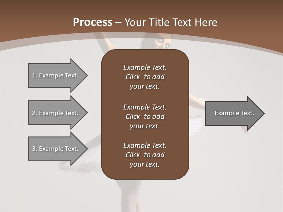 Vertical Traditional Ballet PowerPoint Template
