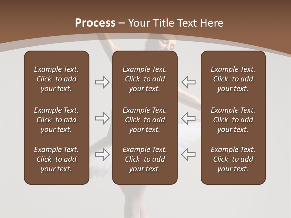 Vertical Traditional Ballet PowerPoint Template