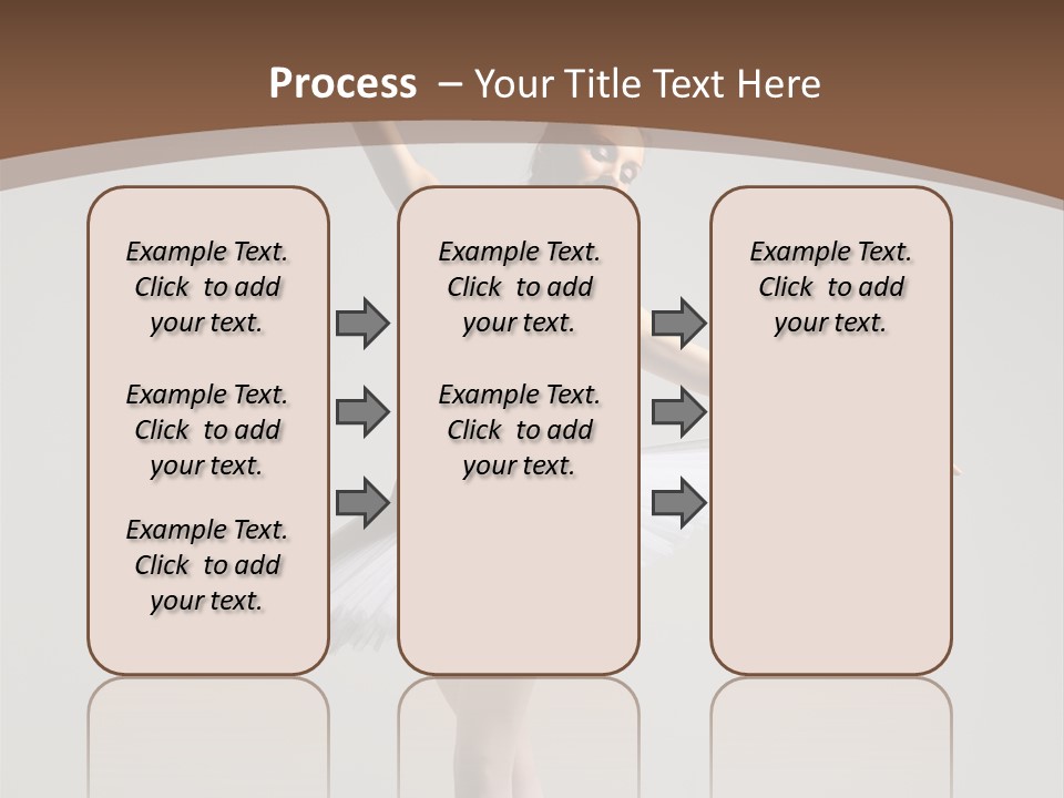 Vertical Traditional Ballet PowerPoint Template