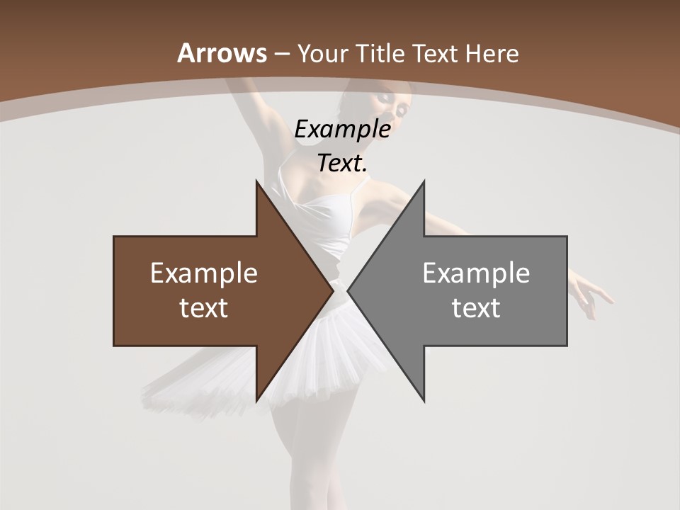 Vertical Traditional Ballet PowerPoint Template
