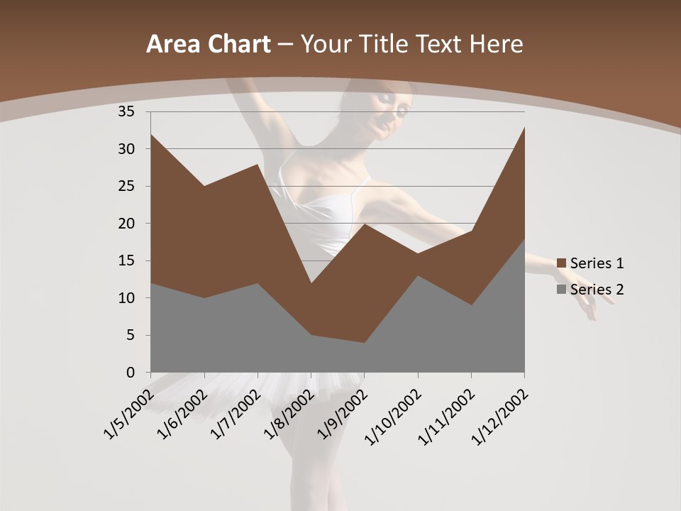 Vertical Traditional Ballet PowerPoint Template