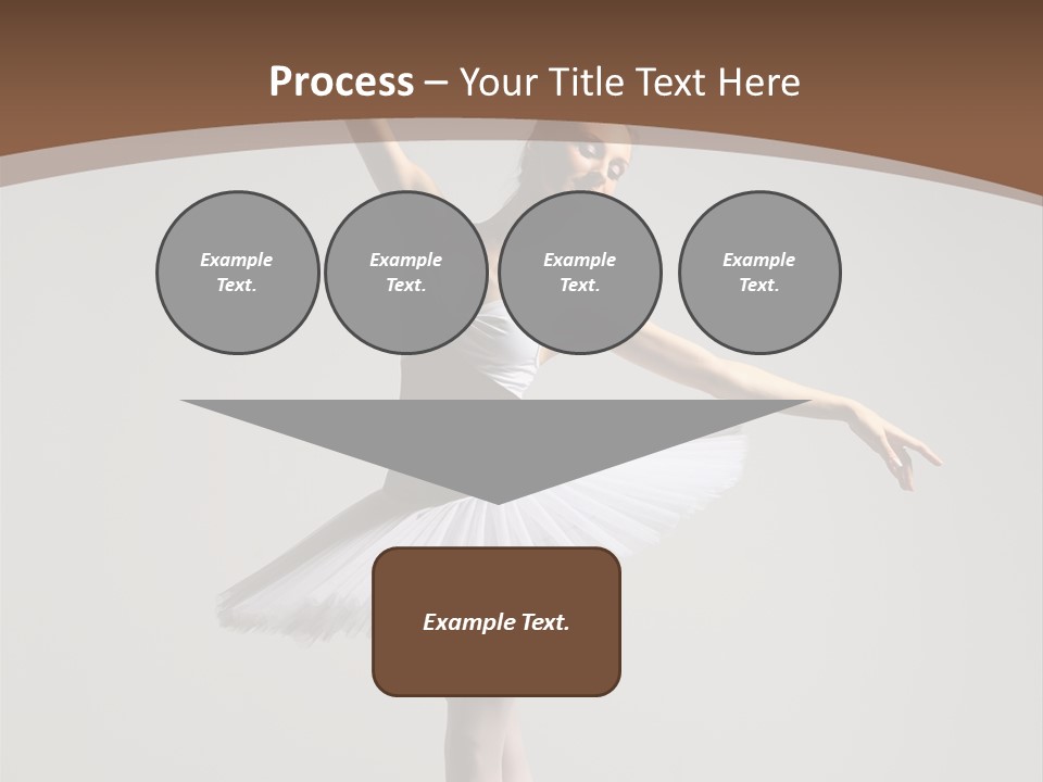 Vertical Traditional Ballet PowerPoint Template