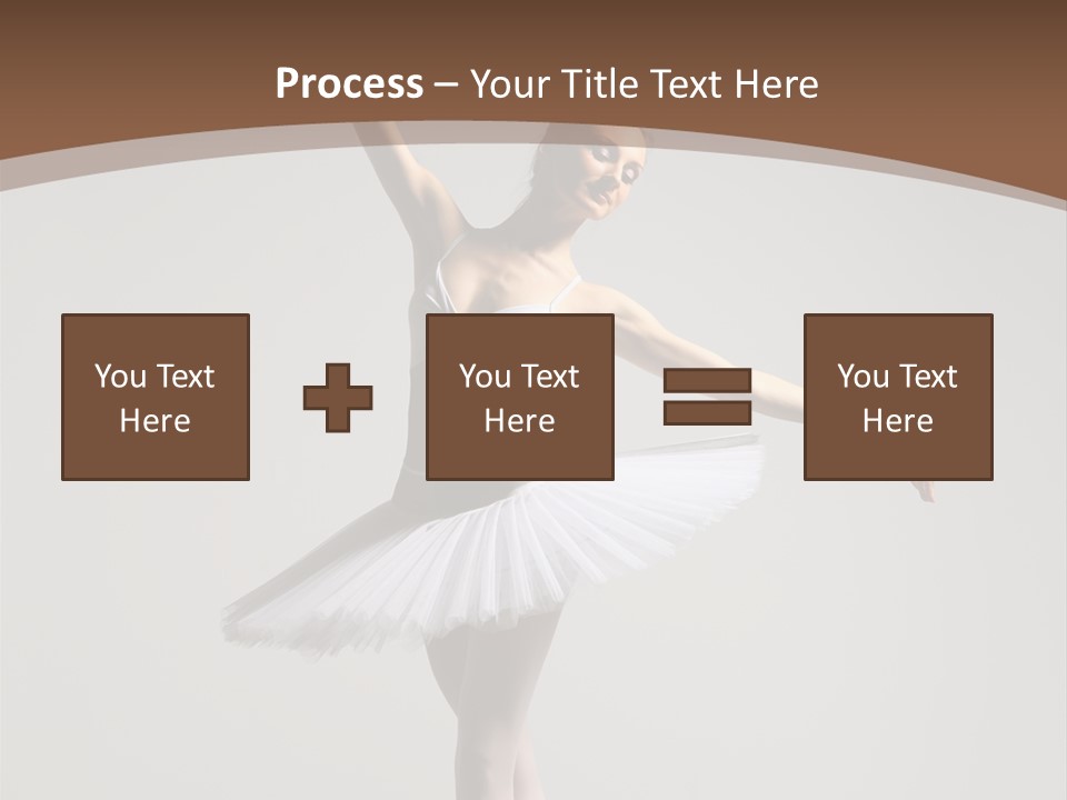 Vertical Traditional Ballet PowerPoint Template
