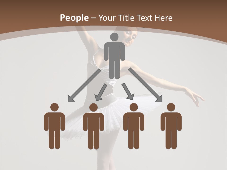 Vertical Traditional Ballet PowerPoint Template