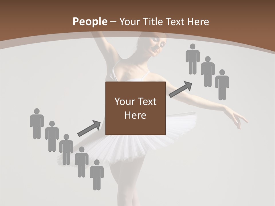 Vertical Traditional Ballet PowerPoint Template