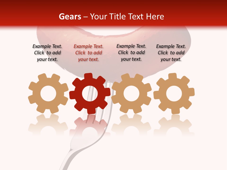 Product Pork Prepared PowerPoint Template