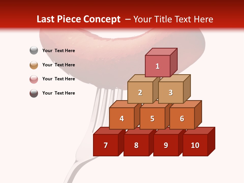 Product Pork Prepared PowerPoint Template