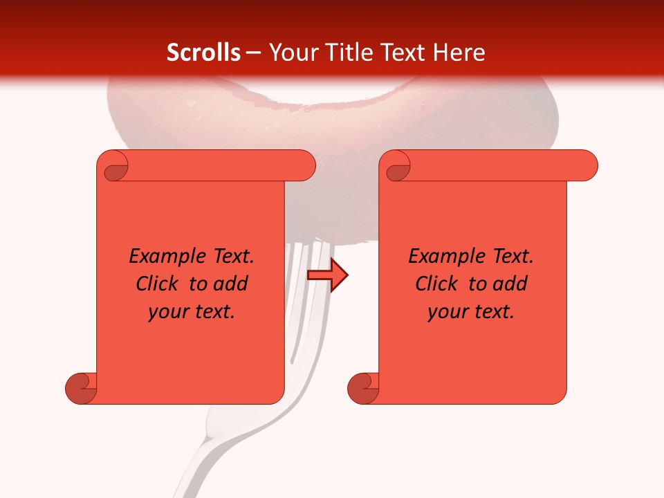 Product Pork Prepared PowerPoint Template