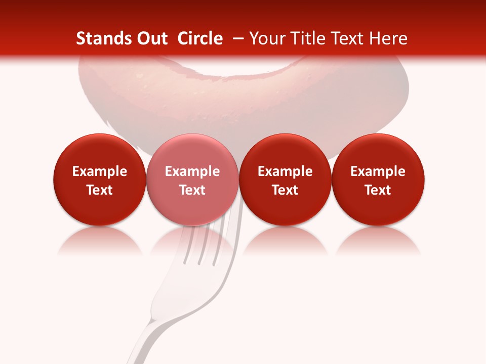 Product Pork Prepared PowerPoint Template