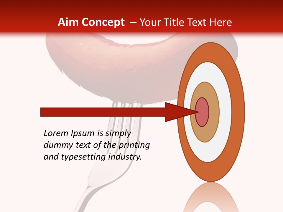 Product Pork Prepared PowerPoint Template