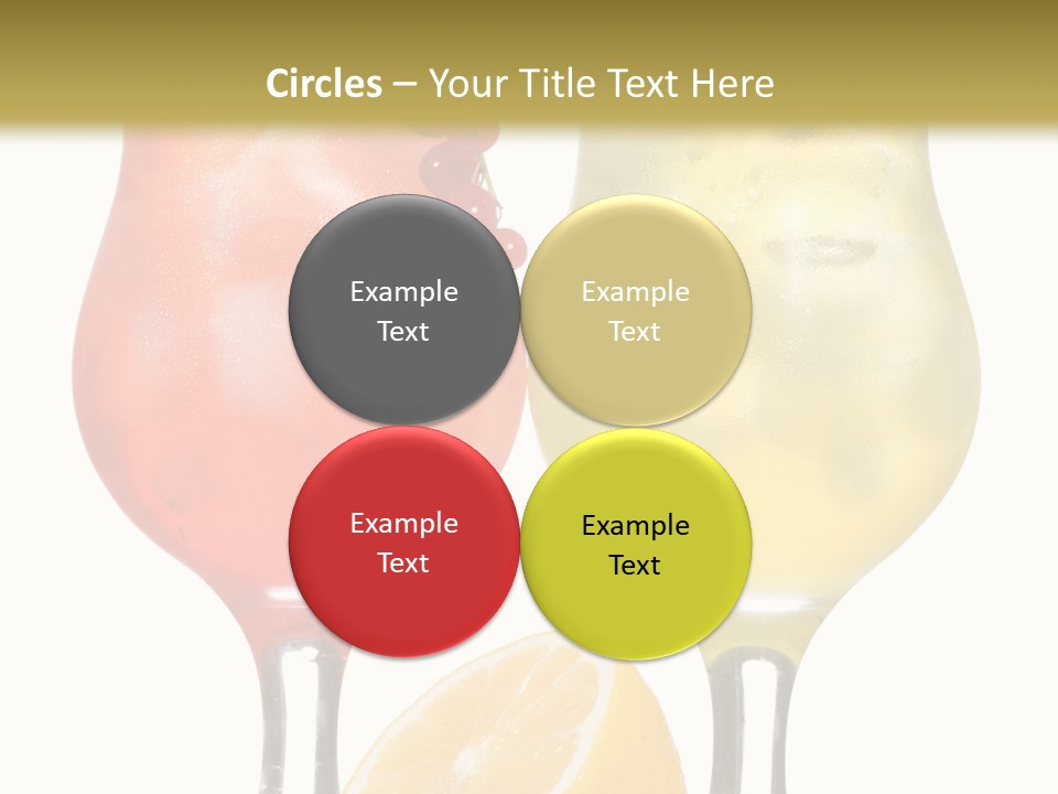 Tropical Soda Juice PowerPoint Template