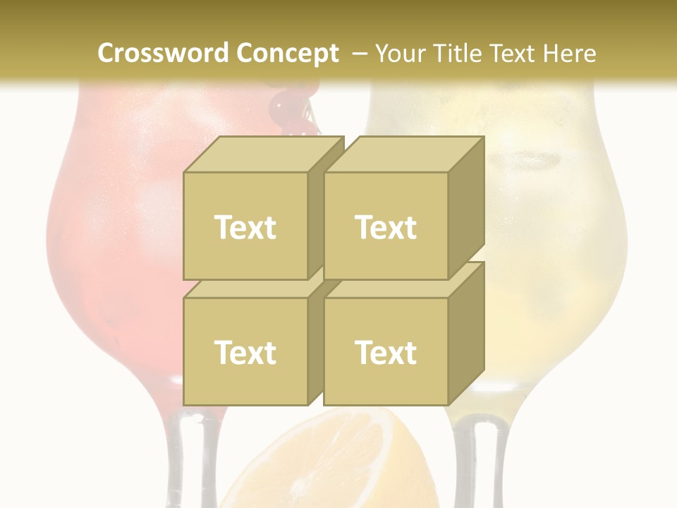 Tropical Soda Juice PowerPoint Template