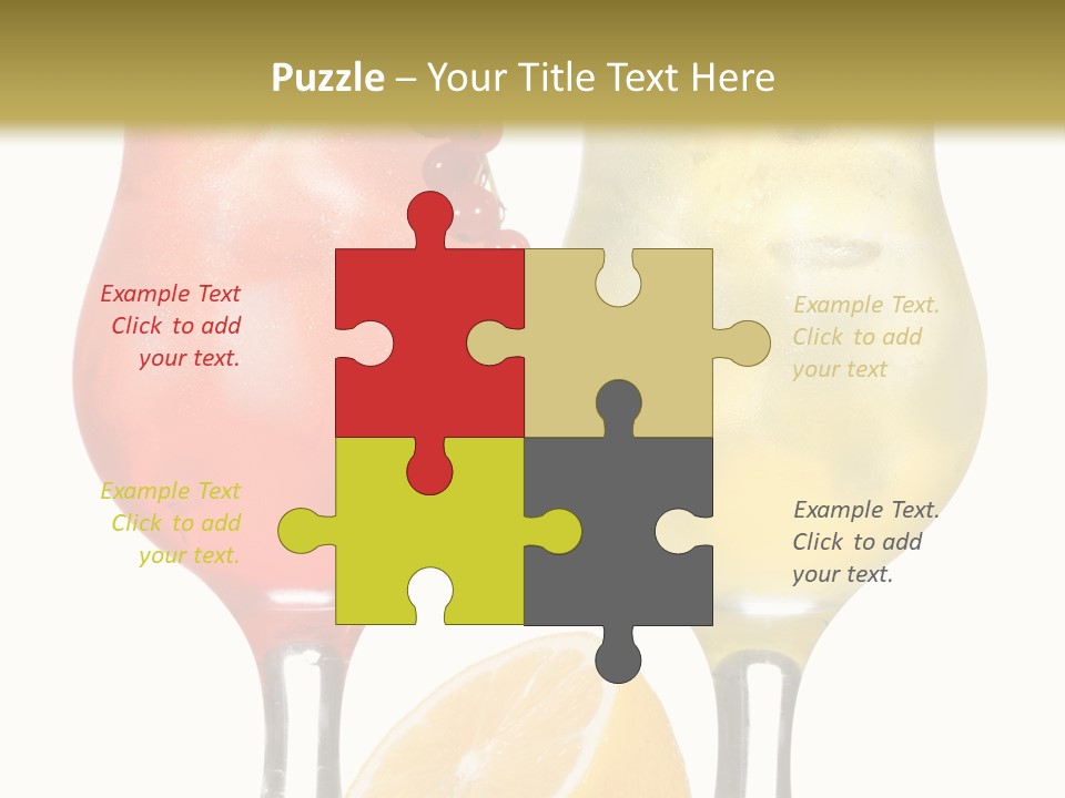 Tropical Soda Juice PowerPoint Template