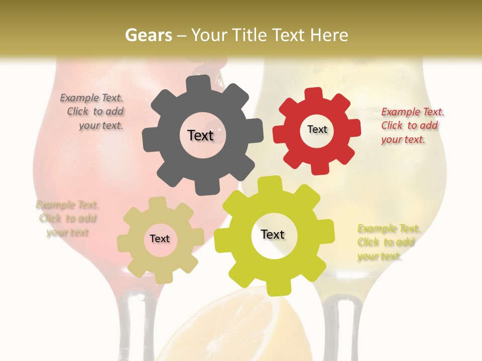 Tropical Soda Juice PowerPoint Template