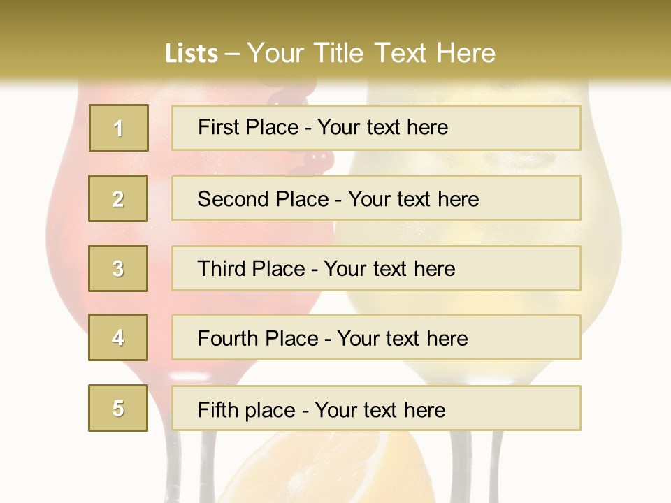 Tropical Soda Juice PowerPoint Template