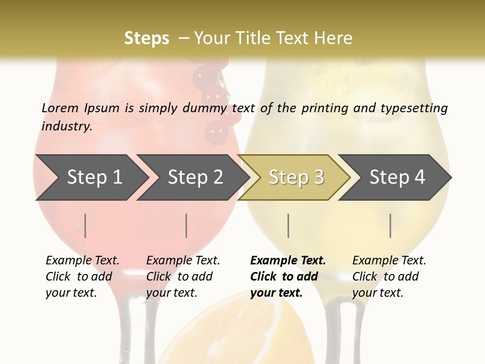 Tropical Soda Juice PowerPoint Template