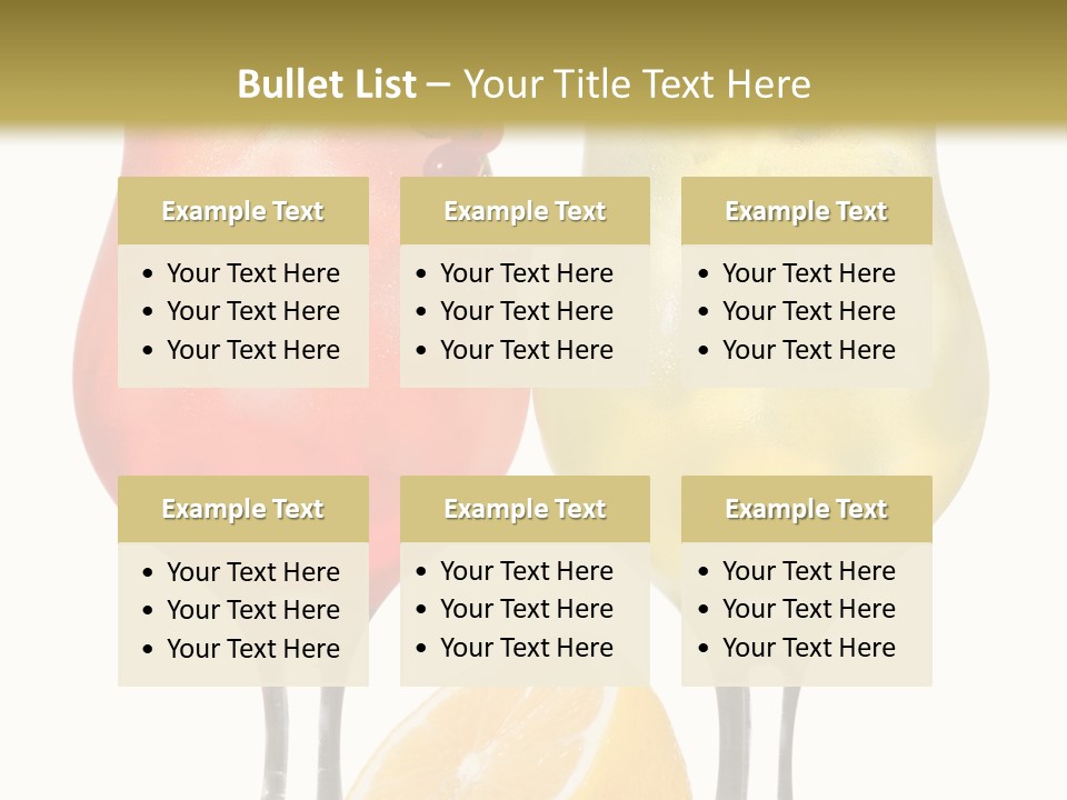 Tropical Soda Juice PowerPoint Template