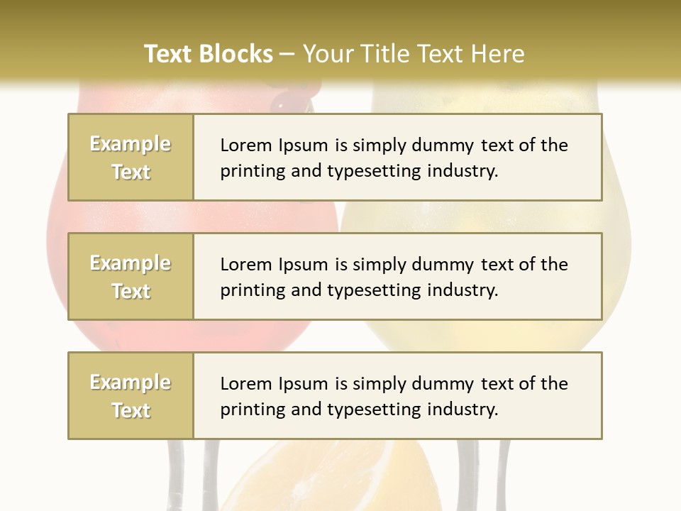 Tropical Soda Juice PowerPoint Template