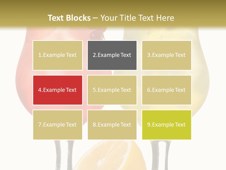 Tropical Soda Juice PowerPoint Template
