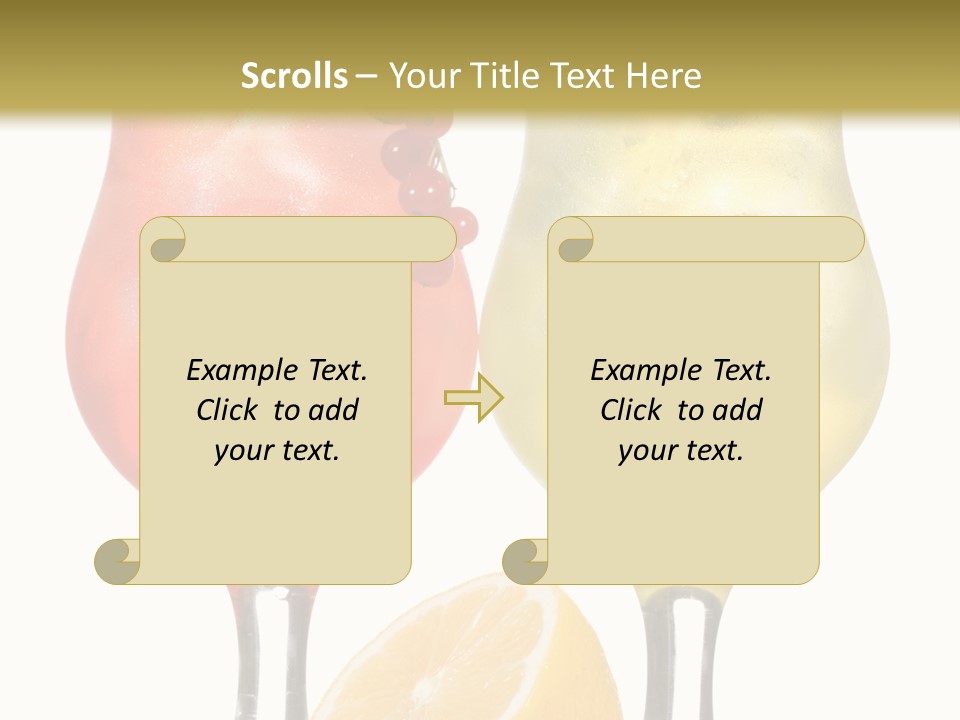 Tropical Soda Juice PowerPoint Template